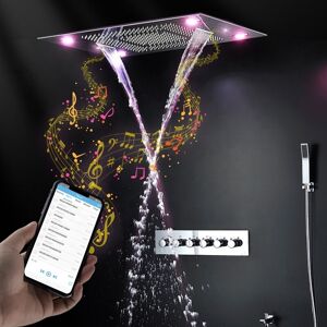 AST - Ciel de pluie 800 x 600 mm Bluetooth musique Led, Torpedus - Publicité