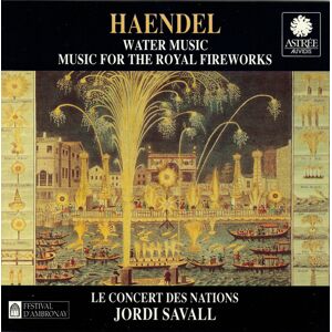 Haendel*, Le Concert Des Nations / 1 X CD / 1993  Gris - Publicité