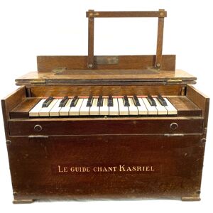 Harmonium - Le guide chant Kasriel en bois - Publicité