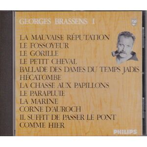 Georges Brassens – I / 1 x CD / 1996 / Chanson - Publicité