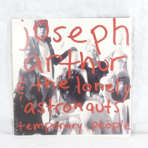 Vinyle 33T Joseph Arthur & The Lonely Astronauts / Temporary People - Fargo Records 2008 - Publicité