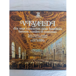 Vinyle - Vivaldi les concertos pour Hautbois - ERA 9139 Kaki - Publicité