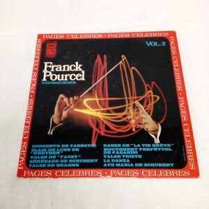 33 tours Franck Pourcel et son Grand Orchestre vol 2 - Publicité