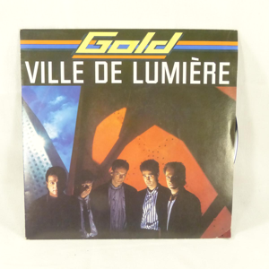 Vinyle 45T Gold / Ville de lumière - WEA 1986 - Publicité