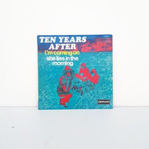 Ten Years After, I'M coming on, Vinyle 45 T. DERAM 17051 B, 1971 - Publicité