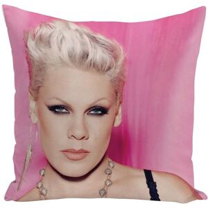 Housse De Coussin Photo De Star Célébrité Pink Chanteuse Musique 1 40x40cm - Publicité