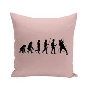 Housse De Coussin 40x40 Cm Evolution Chanteur Musique Instrument Musicien - Publicité