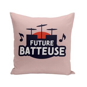 Housse De Coussin 40x40 Cm Future Batteuse Artiste Avenir Musique - Publicité