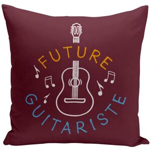 Housse De Coussin 40x40 Cm Future Guitariste Musique Artiste - Publicité