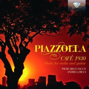 Andrea Dieci Cafe 1930-Music For Violin And Guitar - Publicité