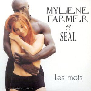 Mylene Farmer Les Mots-Si - Publicité
