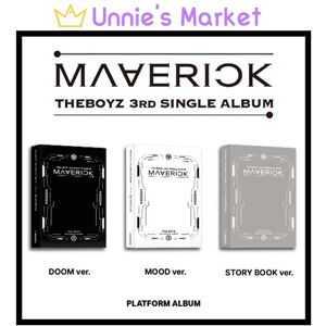 THE BOYZ - MAVERICK Plate-forme Version. (version DOOM. / MOOD ver. / LIVRE D HISTOIRE ver.) + Cadeau gratuit - Publicité