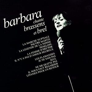 Barbara chante Brassens et Brel - Publicité