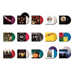 Queen Studio Collection [Coffret 18 Vinyles Couleur] - Publicité