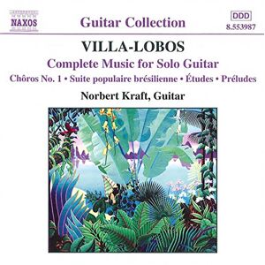 Villa Lobos: intégrale de l'oeuvre pour guitare - Publicité