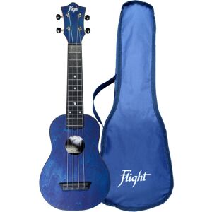 Travel Series TUS35 ukulélé soprano de voyage bleu foncé avec housse