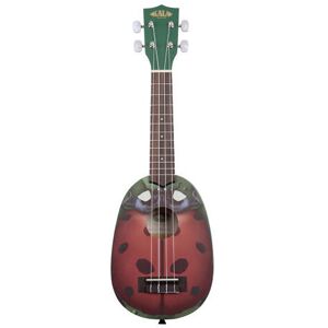 KA-NV-LBUG Novelty Series ukulélé soprano ladybug avec housse