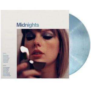 Midnights Vinyle Bleu - Publicité