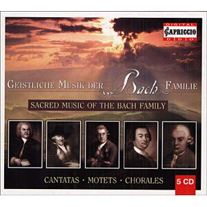 Abeille Musique Musique chorale de la Famille Bach - Coffret - Publicité