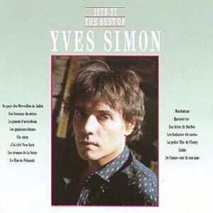 SONY MUSIC ENT FRANCE SAS The best of Yves Simon 1973 / 1977 / vol.1 - Publicité