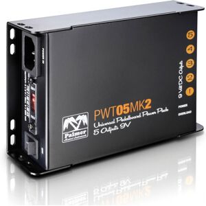 Palmer PWT 05 MK 2 - Alimentation universelle 9 Volts pour pédaliers 5 sorties - Accessoires divers