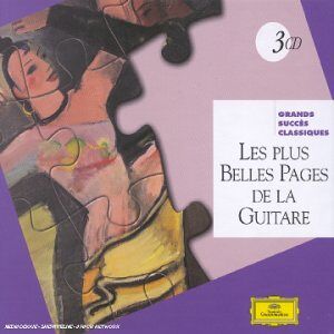 les plus belles pages de la guitare (coll. grands succès classiques 3 cd) interprètes divers deutsche grammophon