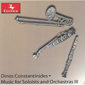 music for soloists & orch d. constantinides centaur