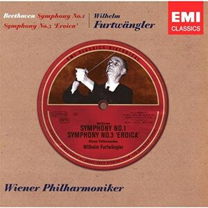 beethoven - symphonies n, 1 et 3 (coll. historique) furtwängler, wilhelm parlophone