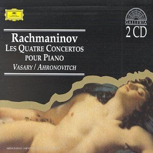 les 4 concertos pour piano (coll. galleria) yuri ahronovitch deutsche grammophon - Publicité