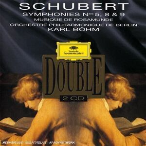 schubert : symphonies n,5, 8 et 9 / musique de rosamunde (coffret 2 cd) franz schubert deutsche grammophon