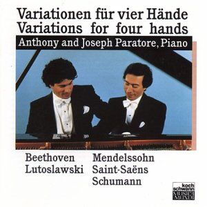 Paratore, Anthony & Joseph Variationen Für Vier Hände / Variations For Four Hands