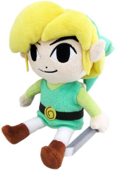 Little Buddy knuffel Legend of Zelda: Link 28 cm groen - Geel,Groen