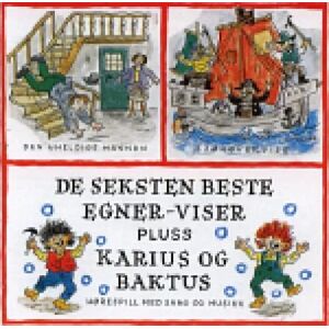 De Seksten Beste + K&b, Cd Av Thorbjørn Egner