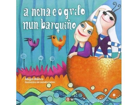 Livro Nena E O Grilo Nun Barquiño, A (Con Cd) de Magin Blanco (Galego)