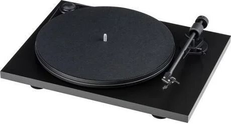 Pro-Ject Gira-Discos Primary E Piano Preto (Manual - Correia - Velocidade: 33 1/3 - 45)