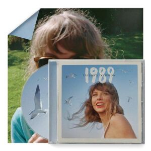 Taylor Swift 1989 (Taylor's Version) - Crystal Skies Blue Edition + Poster - Sealed 2023 UK CD album 0245597656