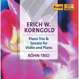 Profil KORNGOLD: Piano Trio, Op. 1 / Violin Sonata, Op. 6
