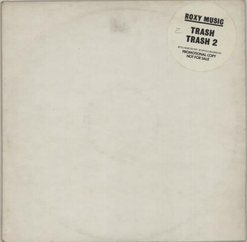 Roxy Music Trash/Trash 2 1979 UK 12" vinyl ROX1