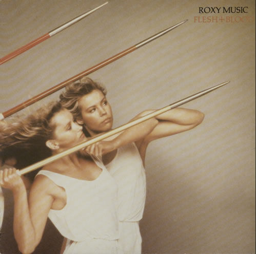 Roxy Music Flesh + Blood 1980 Canadian vinyl LP XSD32-102