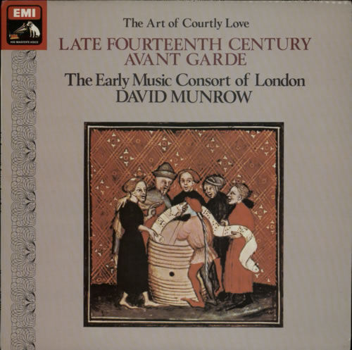 The Early Music Consort Of London The Late Fourteenth Century Avant Garde 1978 UK vinyl LP ASD3621