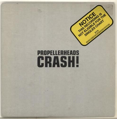 Propellerheads Crash! 1998 UK 7" vinyl WALLS045