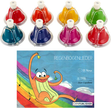 Thomann Rainbow Deskbells TRDB-8 Set