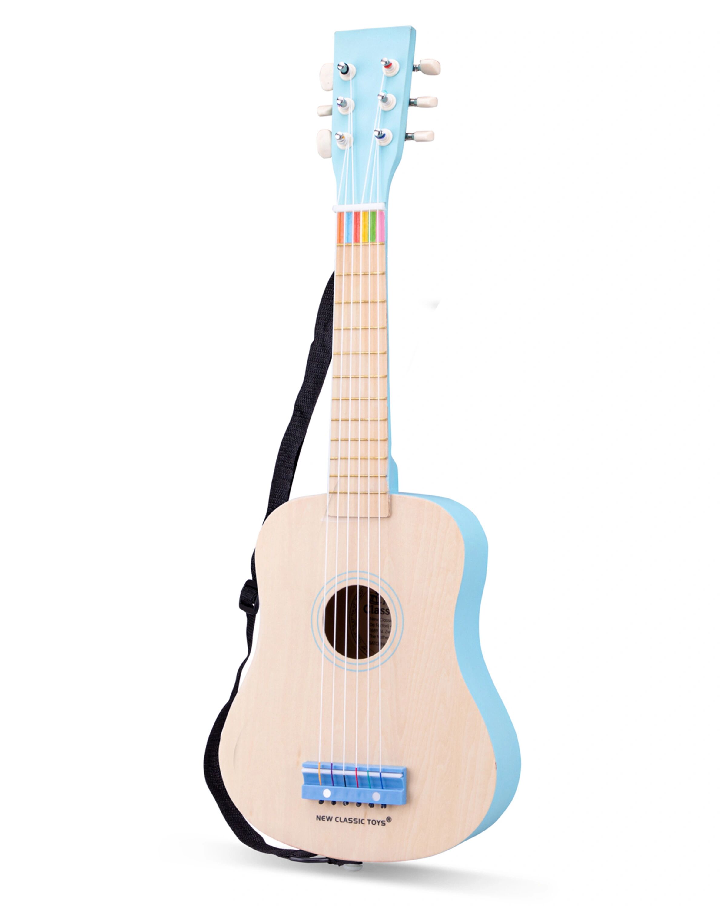 New Classic Toys Gitarre in natur/blau