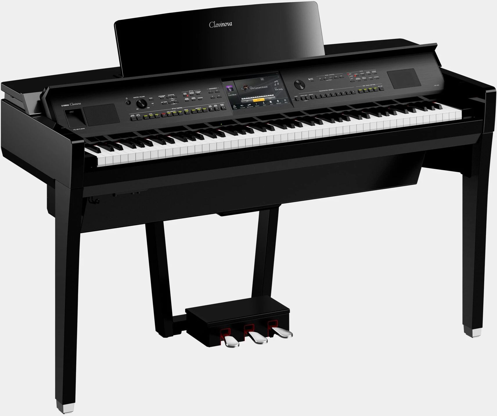 Yamaha Clavinova CVP-809 Digitalpiano Hochglanz Ebenholz