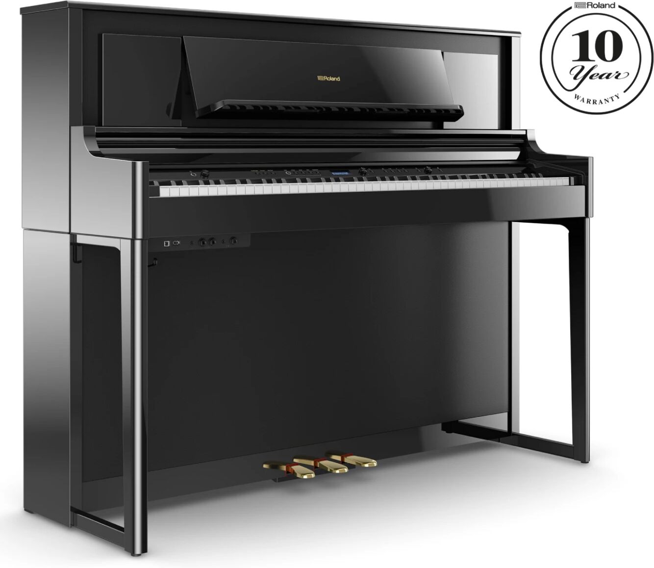 Roland LX706 Digitalpiano Hochglanz Schwarz