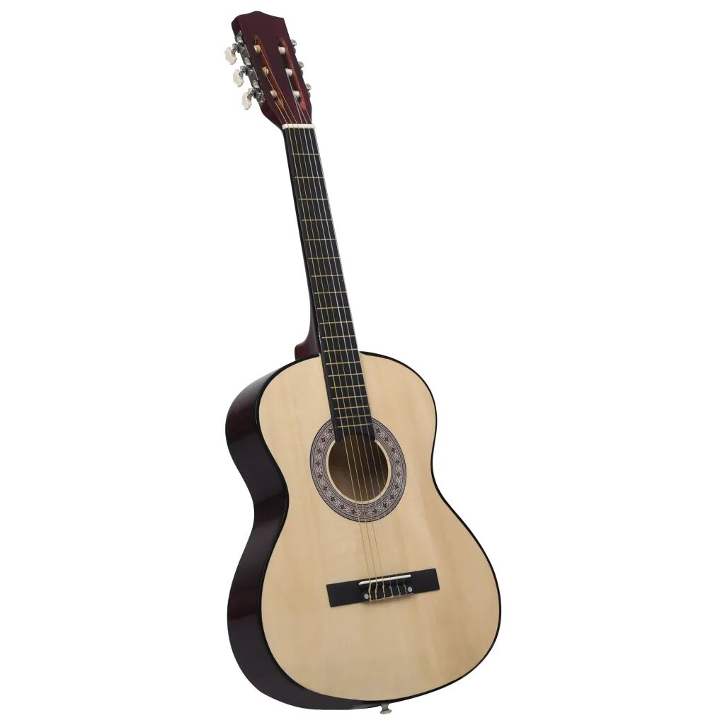 vidaXL Guitare classique pour débutants 4/4 39" Tilleul