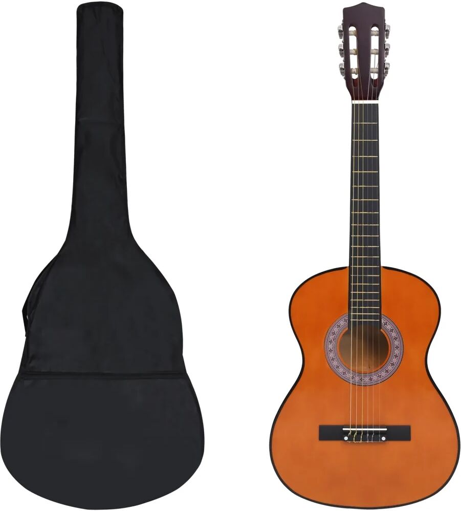 vidaXL Jeu de guitare classique d'enfants et débutants 8 pcs 3/4 36"