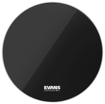 Evans 22"" Resonant Head Black Black