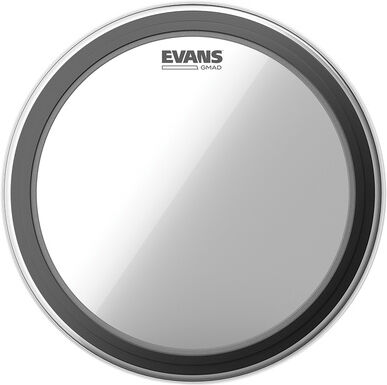 Evans 24"" GMAD Clear Bass Drum