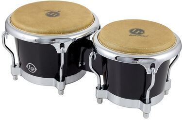 LP 200XF-BK Fibreglass Bongos Black